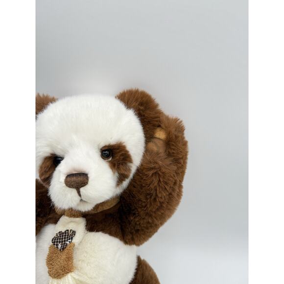 Charlie Bears 2020 Albie Brown White Panda 15" Fully Jointed By Isabelle Lee HTF - Picture 6 of 16